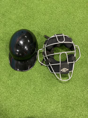 Easton Catchers Facemask with Rawlings Skullcap