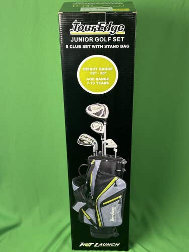 Tour Edge HL-J Junior 6-Piece Golf Set Ages 7-10 LEFT Hand LH Graphite #86039