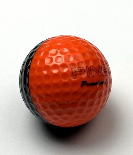 PING Two-Color Promotional Vintage Golf Ball - Super RARE! - Orange/Black MINT!