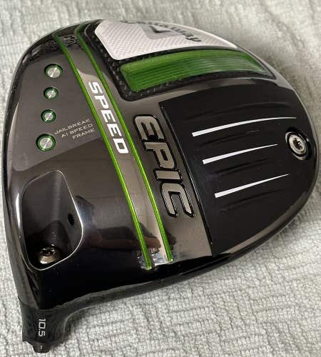 Callaway Epic Speed Driver 10.5* LEFT Hand - Head Only LH #99999