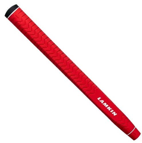 Lamkin Golf Deep Etched Paddle Putter Grip (Red , 58R) NEW #99999