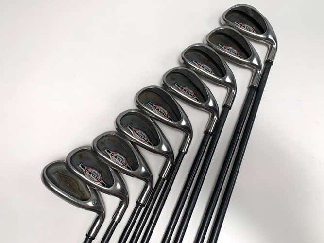 Callaway 2002 Big Bertha Iron Set 3-PW+SW RCH 75i Regular RH Midsize Grips