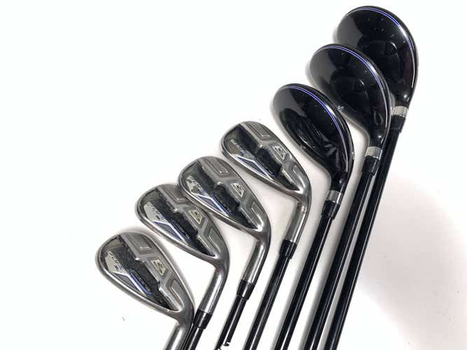 Cobra Fly-Z XL Combo Iron Set 4-PW+GW (No 9) 65g Regular Graphite Mens RH