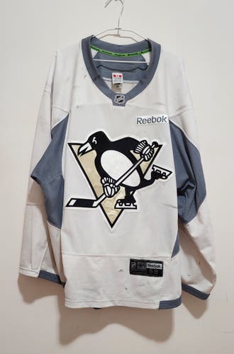Reebok Pro Stock Pittsburgh Penguins Goalie Cut Practice Jersey