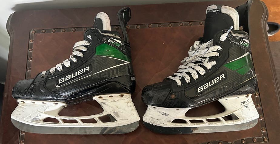 Used Bauer Extra Wide Width Pro Stock Size 6.5 Supreme UltraSonic Hockey Skates