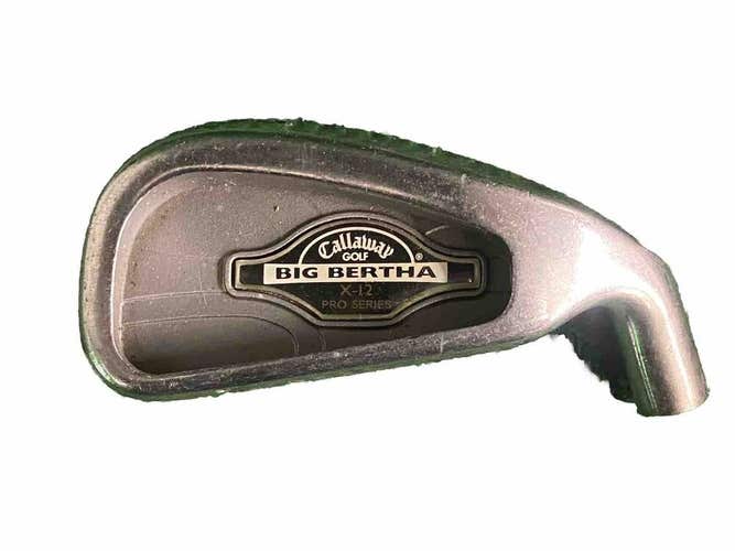 Callaway Golf Big Bertha X-12 Pro Series 3 Iron Head Only 26* RH Component Nice