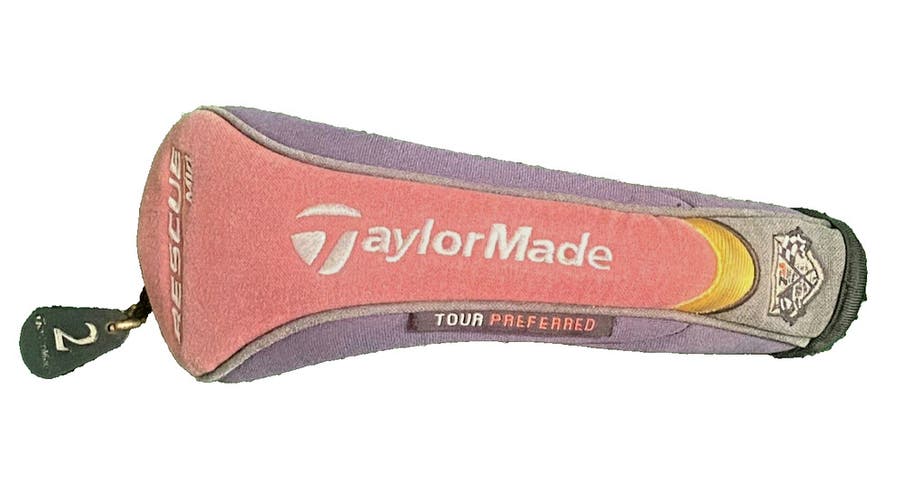 TaylorMade Tour Preferred Rescue Mid 2 Hybrid TP Headcover With Tag