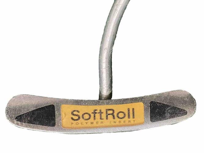 Soft Roll Pendulum L-79 Polymer Insert Putter FLAT Graphite 32” Heel Weighted RH