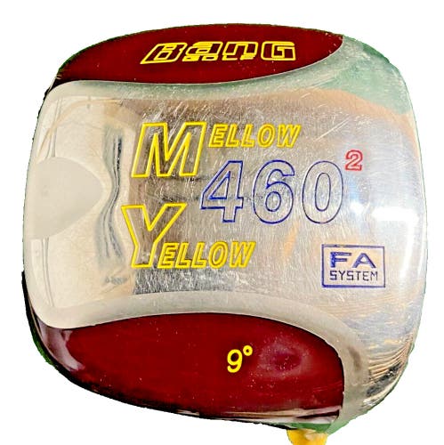 Mellow Yellow 460cc Driver Bang Golf My-Square 9 Degrees RH ProLite Regular Flex