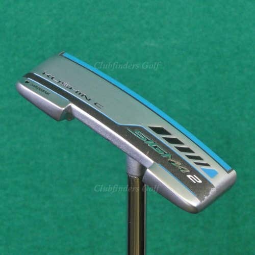 Ping Sigma 2 Kushin C Platinum Center-Shaft 33" Putter Golf Club W/ HC