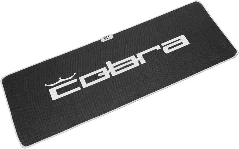 Cobra Tour Microfiber Golf Towel (Black, 39"x 14") NEW