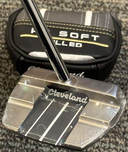 Cleveland Golf HB Soft Milled 10.5C Center Shaft Putter 34" w/ Cover New #89005