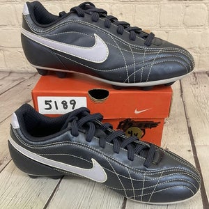Nike Women's JR Tiempo Natural VT Soccer Cleats Colors Grey Astro US Size 4Y