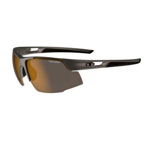 Tifosi Optics Centus Sport Sunglasses - Iron / Brown Shatterproof Lens