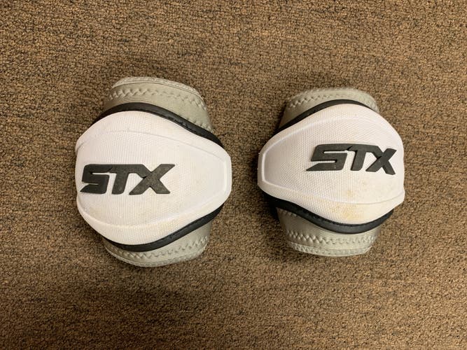 Used STX Stallion 500 White XL Elbow Pads