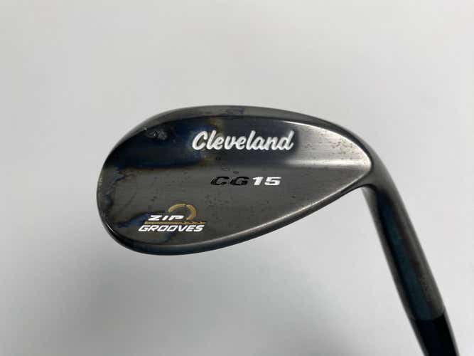 Cleveland CG15 Black Pearl Sand Wedge SW 56* 10 Bounce Traction Wedge Steel RH