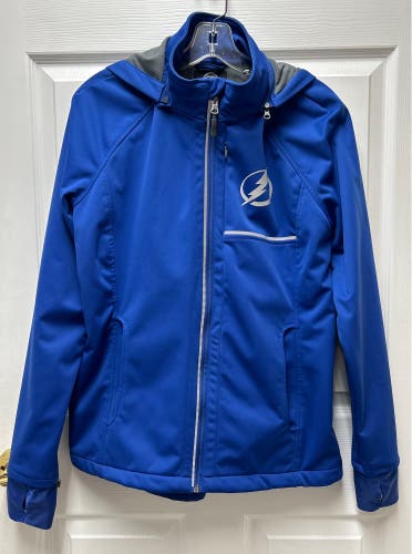 Women’s Tampa Bay Lightning Hooded Jacket. M. Pre Owned.