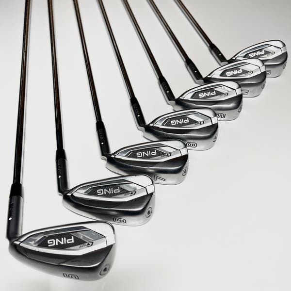 Ping G425 White Dot Iron Set 5-9, PW, UW Right Handed Regular Flex