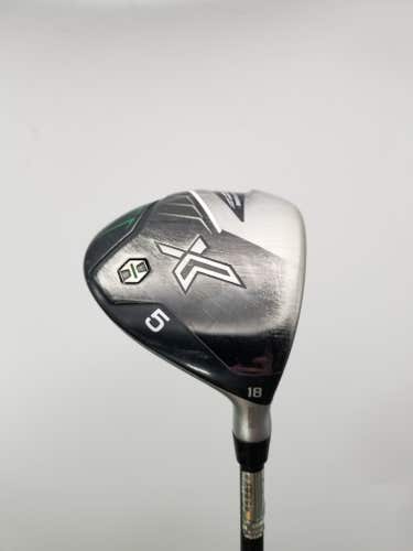 2022 XXIO 12 X BLACK 5 WOOD 18* REGULAR BST AX-II MIYAZAKI 42G +HC GOOD