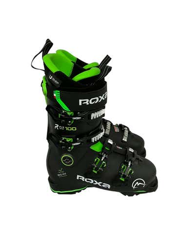 Used Roxa Rfit 100 Men's Downhill Ski Boots Size 26.5