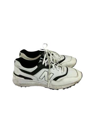 Used New Balance 997g Spikeless Senior Golf Shoes Size 10.5