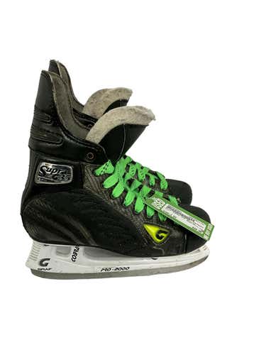 Used Graf Supra G35 Junior Ice Hockey Skates Size 3