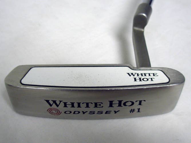 Odyssey White Hot #1 Putter 35" (Steel, Offset) Blade Golf Club