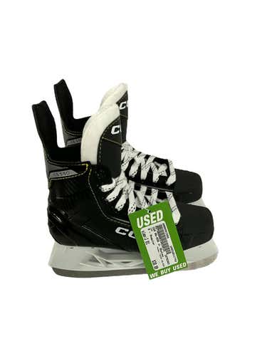 Used Ccm Tacks As-550 Junior Ice Hockey Skates Size 1
