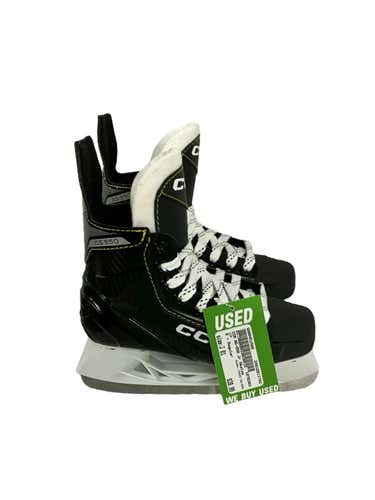 Used Ccm Tacks As-550 Junior Ice Hockey Skates Size 1