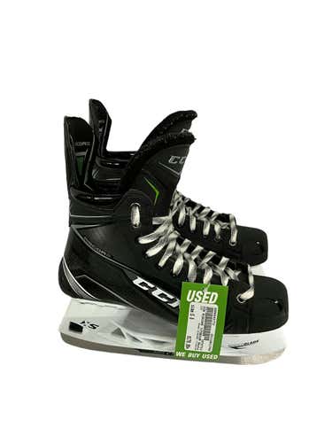 Used Ccm Ribcor Titanium Senior Ice Hockey Skates Size 8