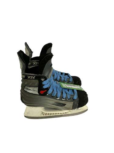 Used Bauer Vapor Xiv Junior Ice Hockey Skates Size 2