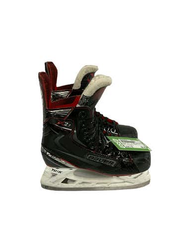 Used Bauer Vapor X2.7 Junior Hockey Skates Size 2 D
