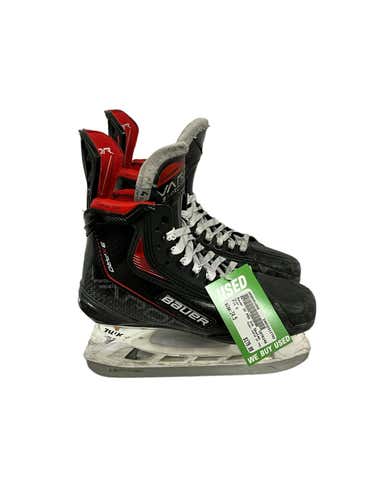 Used Bauer Vapor 3x Pro Intermediate Ice Hockey Skates Size 4.5 Fit 2