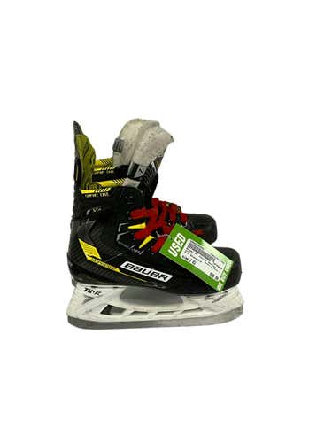 Used Bauer Supreme M4 Junior Ice Hockey Skates Size 2 D