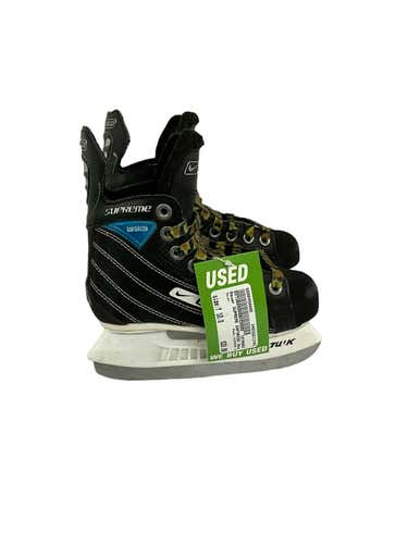 Used Bauer Supreme E Youth Ice Hockey Skates Size 10