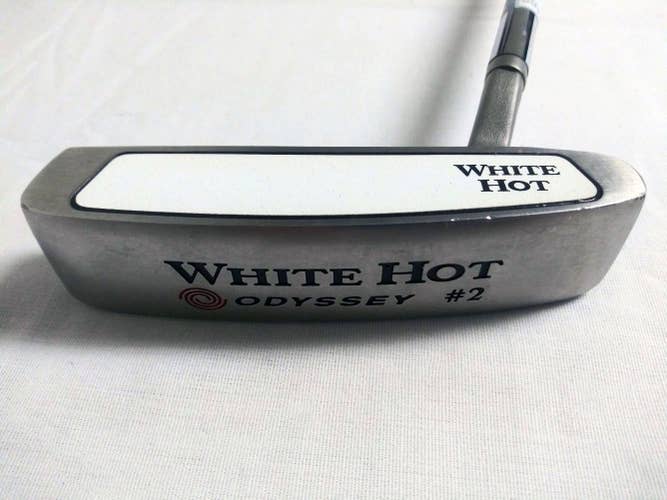 Odyssey White Hot #2 Putter 35" (Steel, Blade, Slant Neck) Golf Club