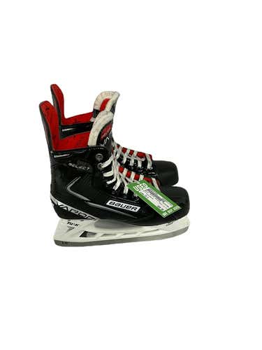 Used Bauer Elite Intermediate Ice Hockey Skates Size 5.5