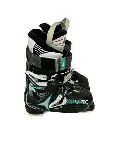 Used Atomic Livefit 70 Women's Downhill Ski Boots Size 23.5