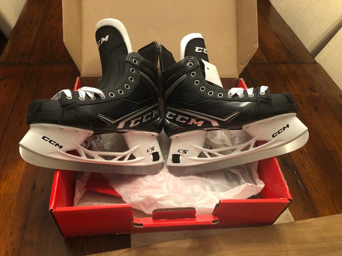 Brand New Pro stock CCM Ribcor 100k hockey skates with lacebite preventing tongues