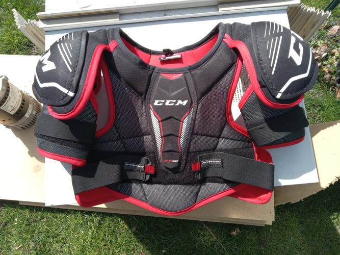 Used Medium Senior CCM JetSpeed FT350 Shoulder Pads