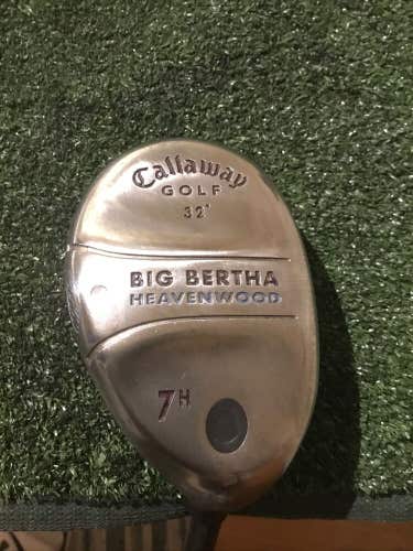 Callaway Ladies Big Bertha Heavenwood 32* 7 Hybrid Graphite Gems 55g Shaft