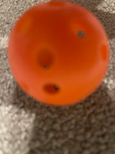 Plastic golf ball