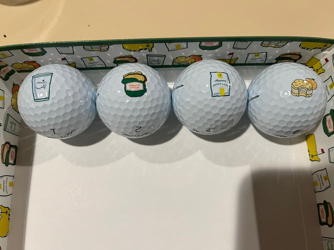 The Masters Limited Edition Concessions ProV1 Golf balls (4)