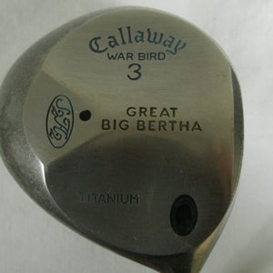 Callaway Great Big Bertha Warbird 3 wood (Graphite Gems Ladies) 3w Titanium