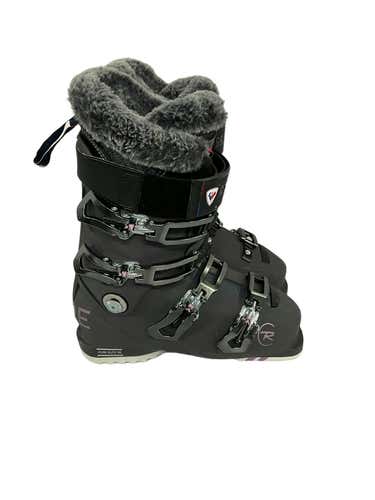 Used Rossignol Pure Elite 90 Women's Downhill Ski Boots Size 24.5