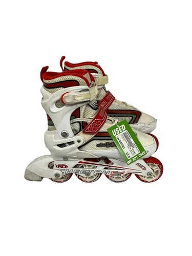 Used Rollerderby Cheetah S4 Adjustable Inline Skates Size 3-6