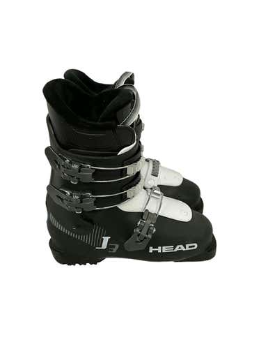 Used Head J3 Junior Downhill Ski Boots Size 24.5
