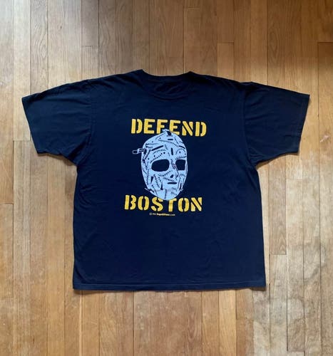 Boston Bruins Gerry Cheevers Black New Men's Shirt