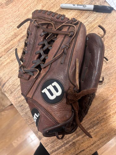 Used Wilson A950 Right-Hand Throw Infield Baseball Glove (11.75")