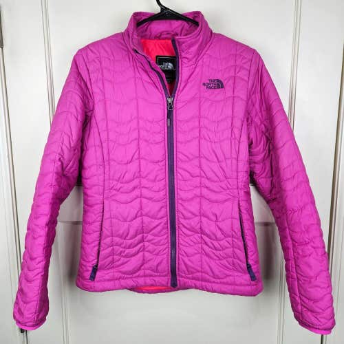 The North Face Jacket Womens Size: M Pink Quilted Puffer Coat